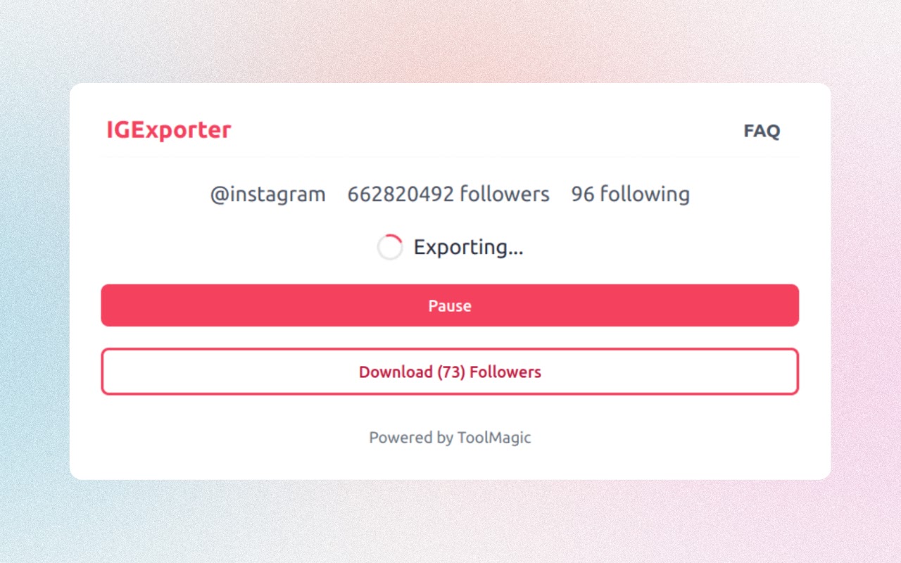 TTExporter - Export TikTok Followers